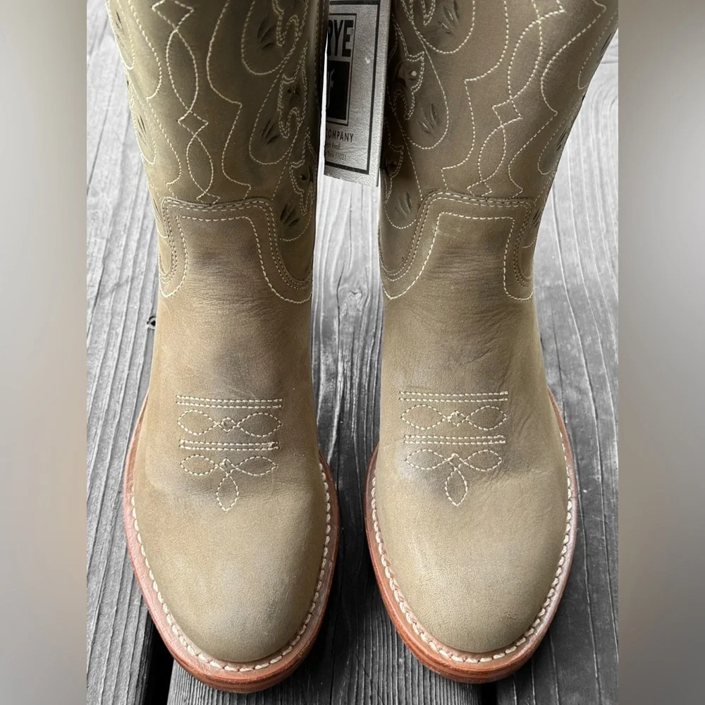 Vintage Frye Austin Western Style Campus Boots NWT - Picture 4 of 9